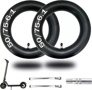 50/75-6.1 Inner Tube 8.5 Inch 8 1/2x2 Scooter Tire Tube Rear Tire [2 Pack | Thic - Picture 1 of 6