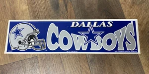Pegatina de parachoques vintage de los Dallas Cowboys 1996 defectos de fútbol americano de la NFL - Imagen 1 de 12