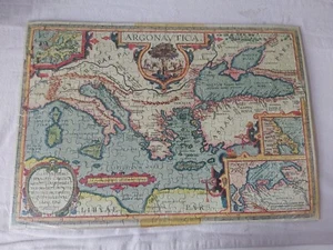 MAPA ARGONAUTICA - Rompecabezas Abraham Ortelius ''Parergon" - COMPLETO 300 piezas - Imagen 1 de 9