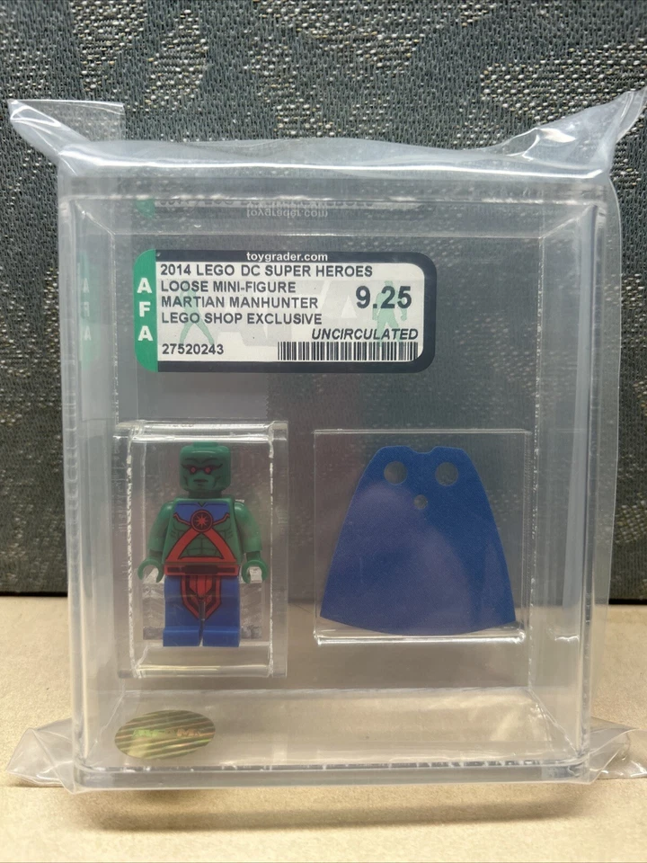 LEGO MARTIAN MANHUNTER Minifig Shop Excl. New Uncirculated AFA Graded 9.25 DC - Image 1 of 3