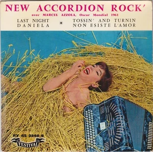 MARCEL AZZOLA "NEW ACCORDION ROCK" FRENCH ORIG EP - Imagen 1 de 1