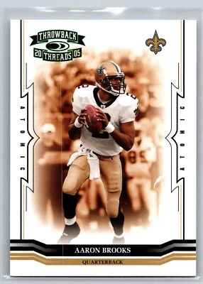 2005 Donruss Throwback Threads #90 Aaron Brooks /175 - Image 1 of 2