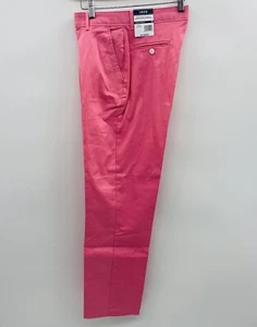 IZOD Youth Boys Size 20 Flat Front Stretch Devant Plat Extensible Khaki Pants - Picture 1 of 8