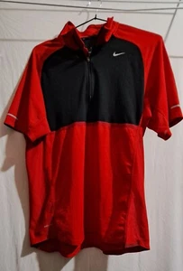 Nike Red And Black Sports Top Size Medium - Picture 1 of 6