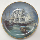 Great Clipper Ships Plate 'Sea-Witch' Franklin Porcelain 1981 23Cm T2610 C3672