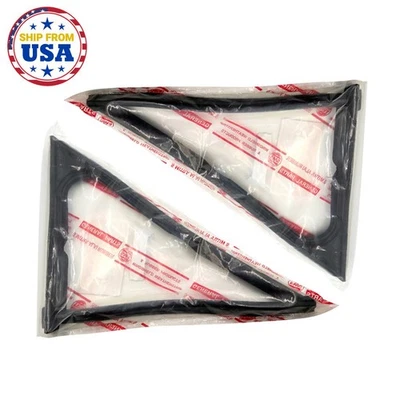 PAR DE SELLOS DE VENTANA DE CUARTO UTE APTOS PARA DATSUN SUNNY 1200 B110 B120 SEDÁN PICK UP 70-76 Foto 1 de 4