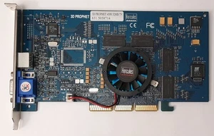 Carte graphique Hercules 3DProphet 4500 AGP (ST Kyro II, STG-4500, 32 Mo, rétro, 2001) - Photo 1/4