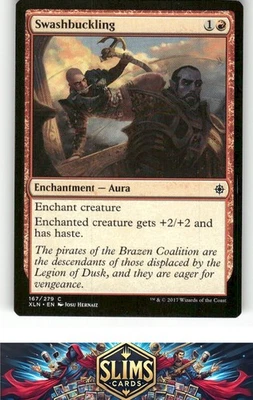 Magic the Gathering MTG Ixalan Swashbuckling #167 Buy 2 Get 1 - Image 1 of 2