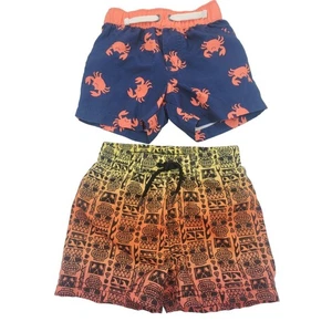 Bañador Carters & Koala bebé bebé niño 6 meses cangrejo estampado tiki ropa de baño - Imagen 1 de 5