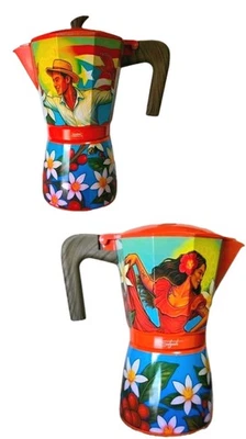 Puerto Rico Edición Limitada 12 Tazas Greca Cafetera Colección Recuerdo Foto 1 de 4