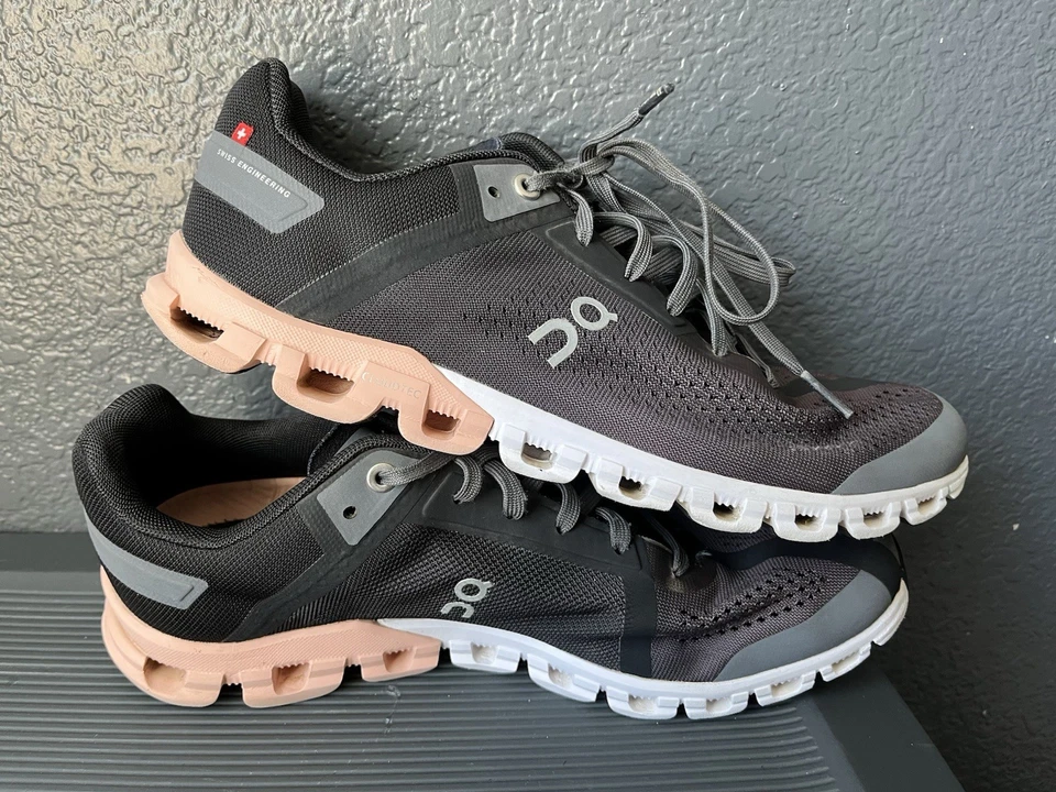 Oncloud Cloudflow Tennis/Athletic shoes Rock/Rose/ Pink US Women's Size 10W - Image 1 of 4