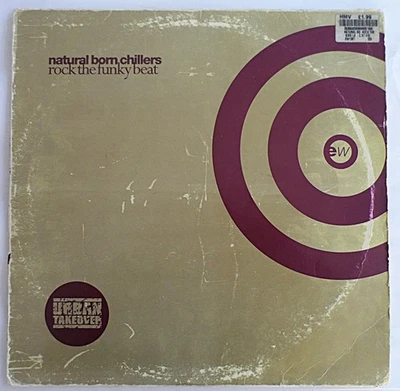 Natural Born Chillers – Rock The Funky Beat 12" Vinyl 1997 EW138T *VG/G* - Image 1 of 4
