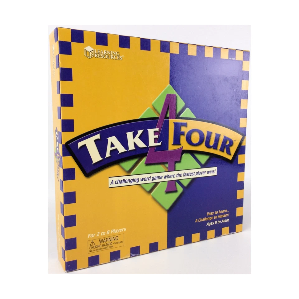 Learning Resources Boardgame Take 4 Box VG+/EX - Image 1 of 1