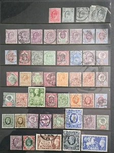 GB TODOS LOS REINADOS COLECCIÓN DE SELLOS TODOS FINOS USADOS - Imagen 1 de 1