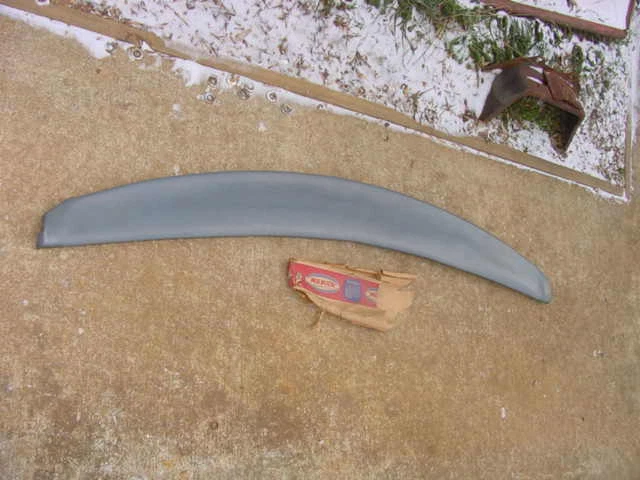 1954 Chrysler NOS MoPar Windsor New Yorker Windshield Lower Garnish Molding - Image 1 of 1