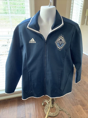 Vancouver Whitecaps Adidas Jacket Size Soccer Medium Zipper Men’s Cover