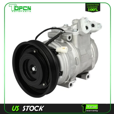 AC A/C Compressor 1997-2001 For Toyota Celica For Solara 10PA17C 57398 2.0L 2.5L - Image 1 of 4
