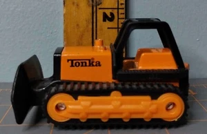 VTG - Hasbro 2003 McDonald's TONKA Orange Mini Bulldozer Happy Meal - Pre-Owned - Picture 1 of 6