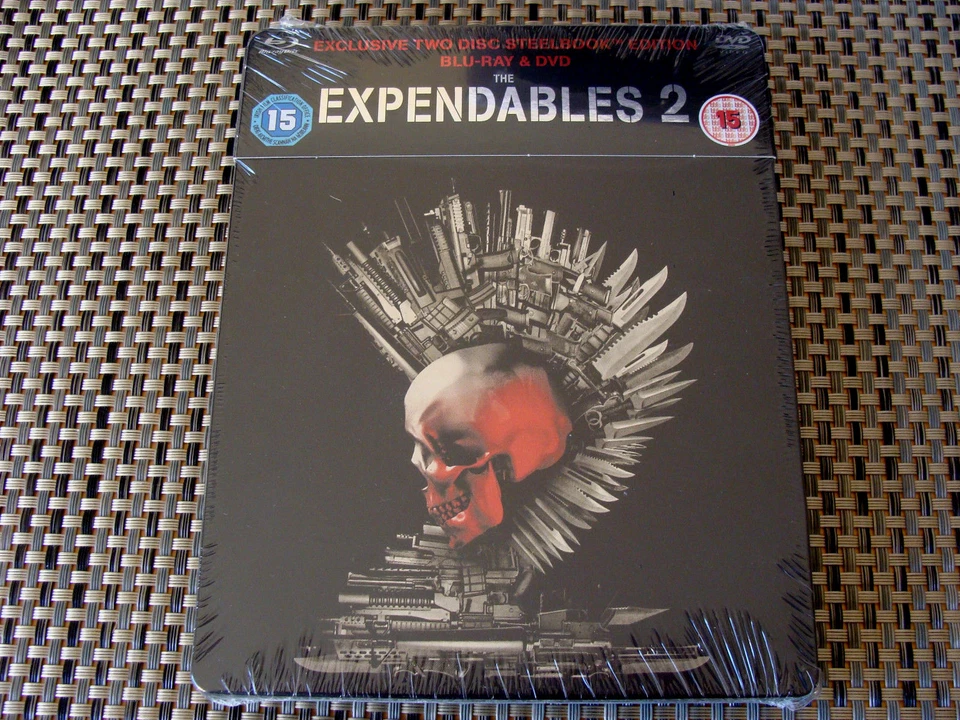 Blu Steel 4 U The Expendables 2 Limited Edition Steelbook UK a