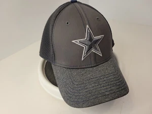 Dallas Cowboys New Era 39Thirty Malla Ajuste Flexible Mediano-Lg Sombrero NFL Gris Oscuro sobre Gris - Imagen 1 de 7