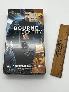 Sealed VHS - The Bourne Identity - New, Sealed VCR Tape - Imagen 1 de 2