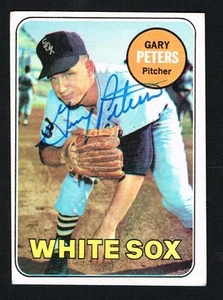 Gary Peters #34 signed autograph auto 1969 Topps Baseball Trading Card - Picture 1 of 1