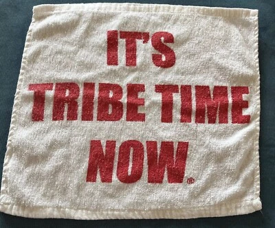 Cleveland Indians Rally Toalla MLB Béisbol Guardianes It’s Tribe Time Now SGA Foto 1 de 4