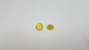 0012 Buttons For Sewing/Craft 9 pcs new gold stude 12mm - Picture 1 of 2