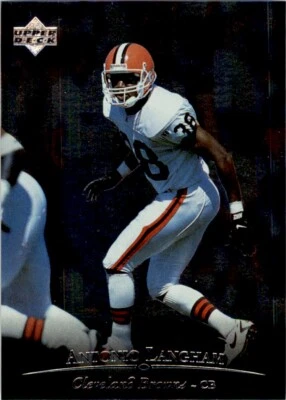 1996 Upper Deck Antonio Langham . Cleveland Browns #127 - Image 1 of 2