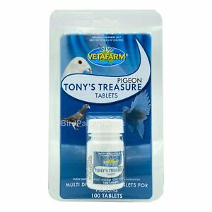 Tony's Treasure Tablets for Pigeons - 5 in 1 Tablets