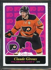 2015-16 O-Pee-Chee Retro Box Bottom Card - Claude Giroux - Philadelphia Flyers