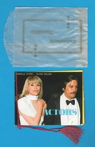 Personaggi Famosi Alain Delon Sophia Loren Calendarietto Anno 1980 MA027 - Imagen 1 de 7