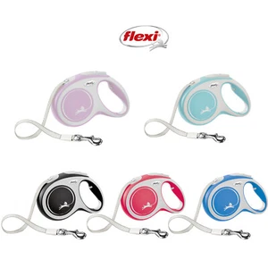 Flexi Comfort Retractable Tape Lead 5m Extendable Reflective Braking System - Picture 1 of 7