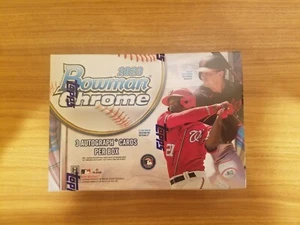 2023 Bowman Chrome HTA Baseball Hobby Box Factory Sealed - Picture 1 of 1