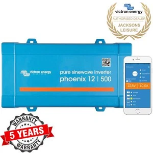 VICTRON ENERGY PHOENIX 12 | 500 PURE SINEWAVE INVERTER BLUE POWER WITH VE.DIRECT - Picture 1 of 5