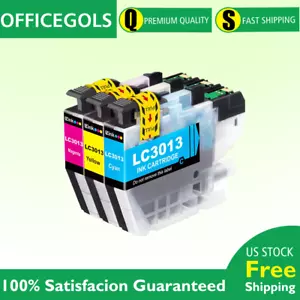 3 PACK LC3013XL Ink Cartridges CMY Color for Brother MFC-J497DW MFC-J690DW - Picture 1 of 5