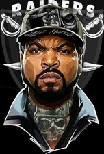 NEW Ice Cube Music Poster Art Print Wall Art Canvas A0, A1, A2, A3, A4, A5 