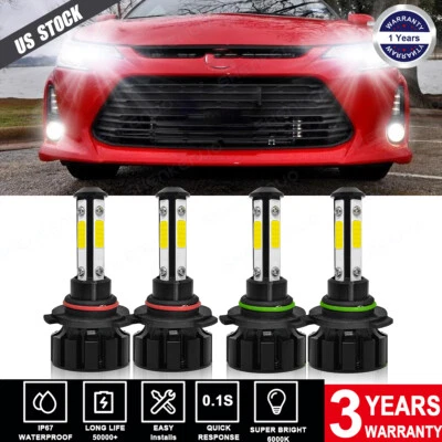 6000K Para Para Scion tC 2005-2011 2012 2013 Bombilla de faro LED Luz alta / baja Foto 1 de 4