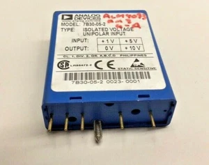 Analog Devices 7B30052 Used Input Output Module Isolated Voltage 7B30-05-2 - Picture 1 of 6