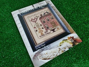 Valentine Rose Blackbird Designs Cross Stitch Pattern Anniversaries of the Heart - Picture 1 of 4