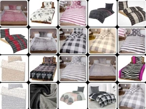 2 3 4Tlg Winter Bettwäsche Teddy Plüsch 135x200 155x220 200x200 200x220 220x240 - Bild 1 von 36