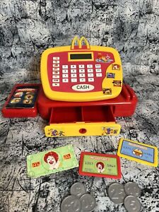 2004 McDonalds Talking Toy Electronic Cash Register - Works, Tested With Extras