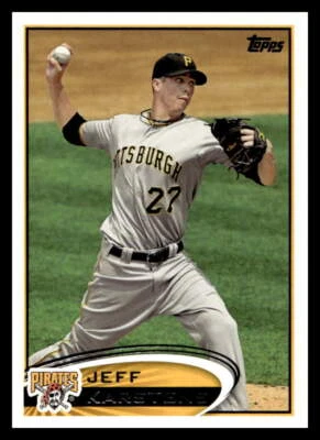 2012 Topps #71 Jeff Karstens   Pittsburgh Pirates - Image 1 of 2