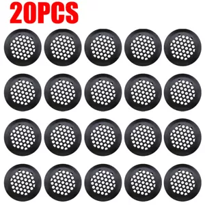 20PCS Air Vent Holes Ventilation Grilles Home Improvement Louver Hole Round - Picture 1 of 5