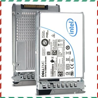 P4510 Dell/Intel DC PCIe 4TB 3.1 x4 NVMe U.2 2.5" SSD in a G14/15/16 Tray - Image 1 of 4