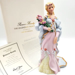 VTG Lenox Legendary Princesses "Princess Beauty"  Ltd. Ed. #2703 Box COA MINT - Picture 1 of 16