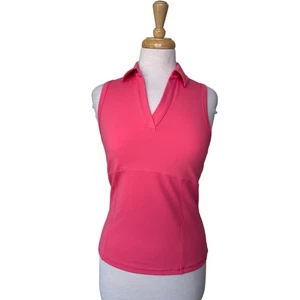 LOLE Step Up Polo Sunset Coral Size XS  - Picture 1 of 6