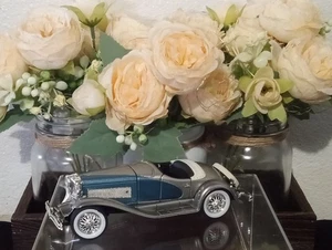 Vintage 1935 Blue & Silver Duesenberg SSJ Convertible by Signature Models - Picture 1 of 11