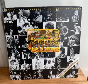 Stunning! SNAKES AND LADDERS - BEST OF FACES Rod Stewart Ronnie Wood 1976 LOOK! - Picture 1 of 4