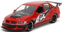 JADA 34448 MITSUBISHI LANCER EVOLUTION IX RED FF 1/32 - Immagine 1 di 1